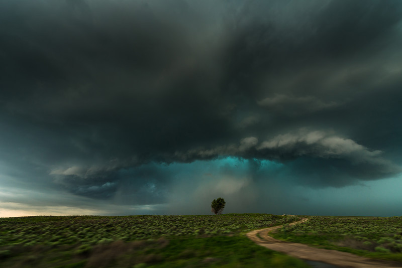 Lamar storm. Colorado. - Storm photography